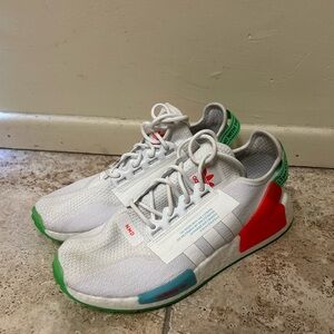 Adidas NMD_ R1.V2 ‘Glow In The Dark’ Men's Running Shoes  GX1398 Sz 8.5 New